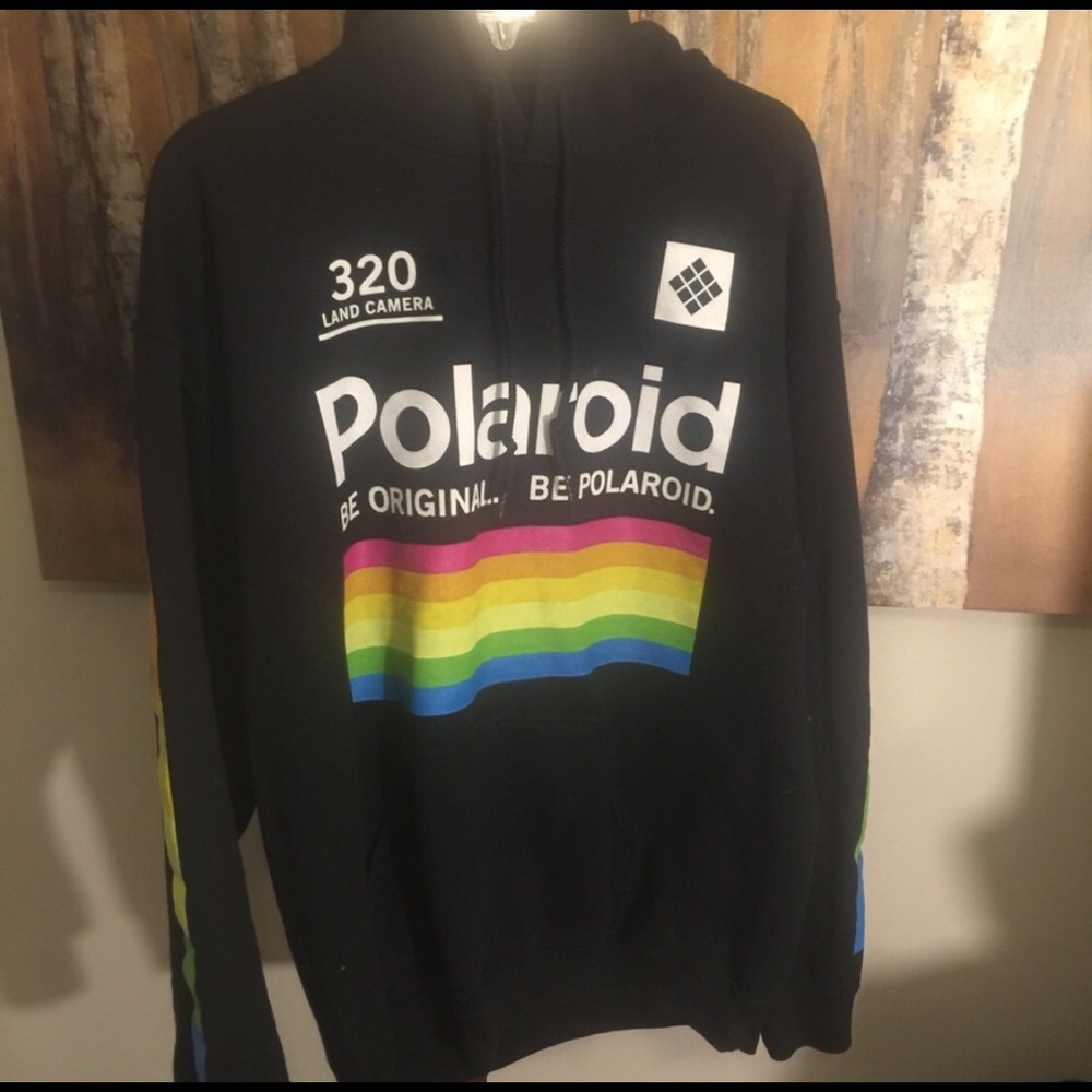 Cold weather around the corner Polaroid hoodie